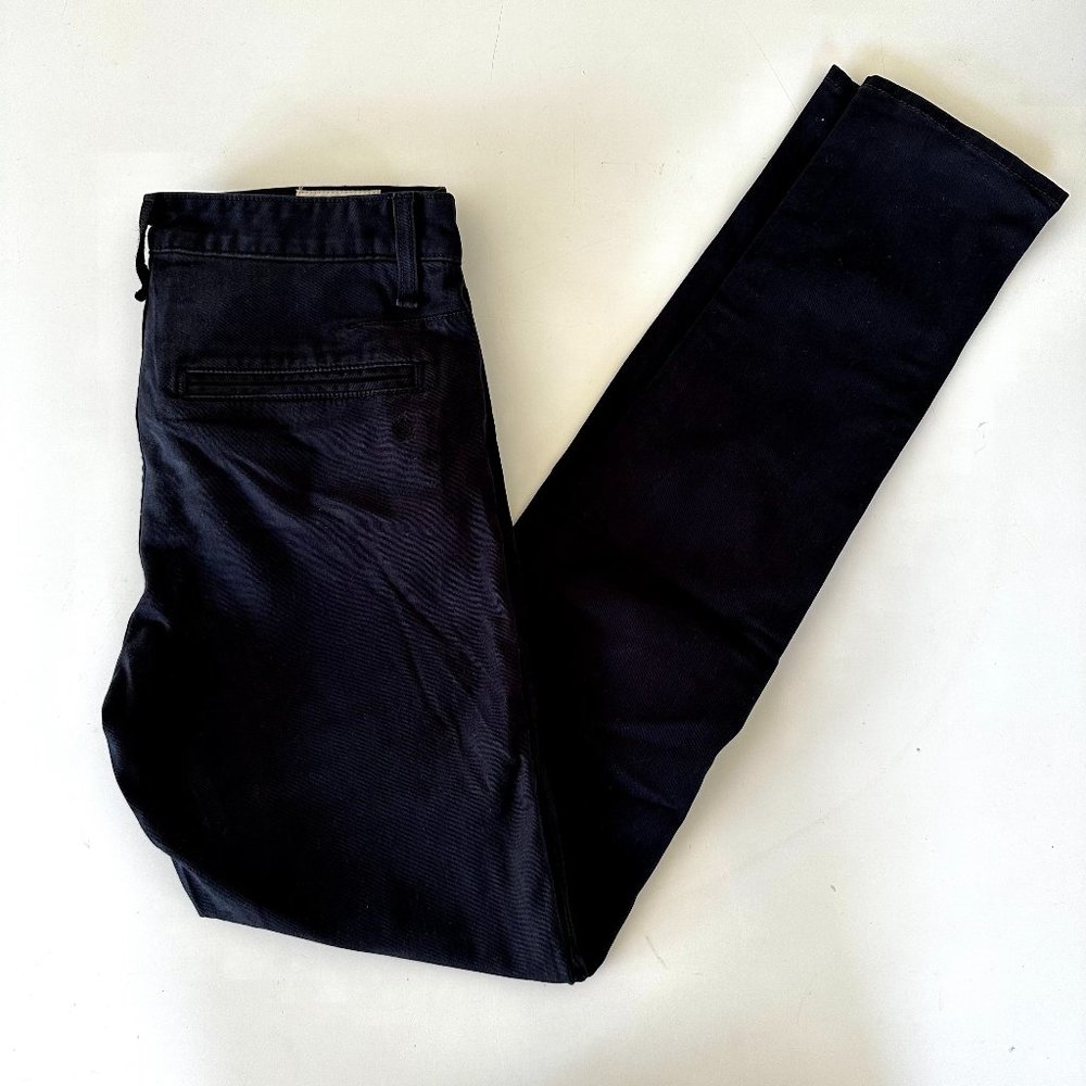 Rag & Bone Mens Fit 1 Extra Slim Classic Chino Pants - Navy - 28 - EXCELLENT
